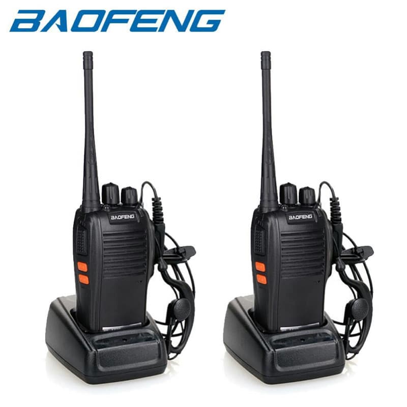 2x BAOFENG RADIO STANICE ,STANICA  TOKI VOKI MOTOROLA 3