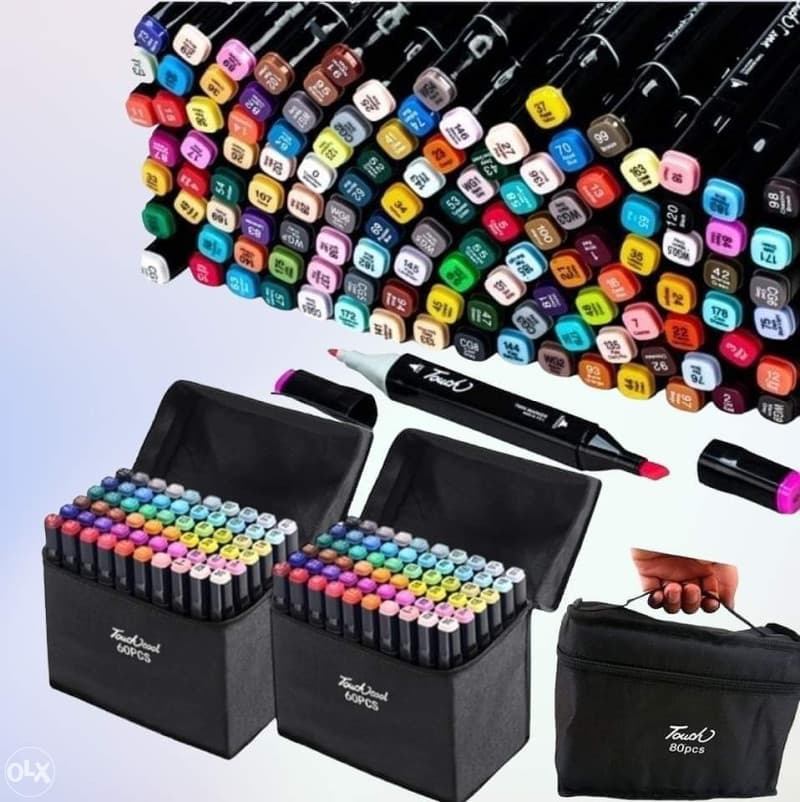 SET DVOSTRANI MARKERI ZA CRTANJE u TORBU 066 494941