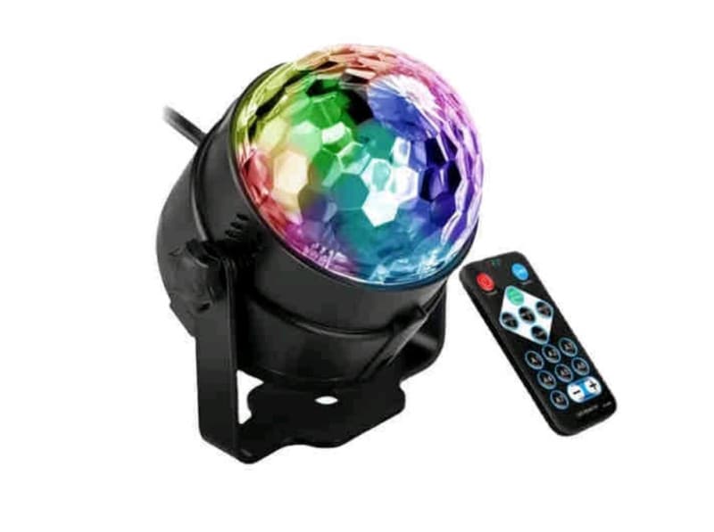 RGB LED DISKO KUGLA  LASER 066494941 light show
