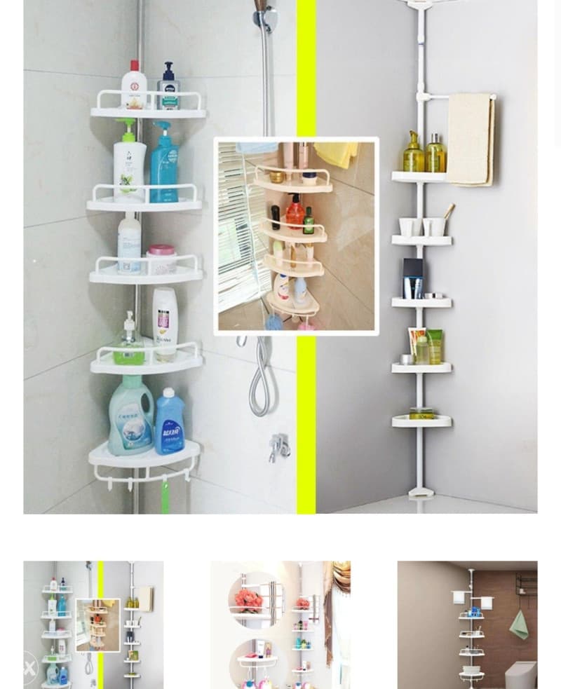 PODESIVA POLICA I STALAK ZA KUPATILO TUS KABINU