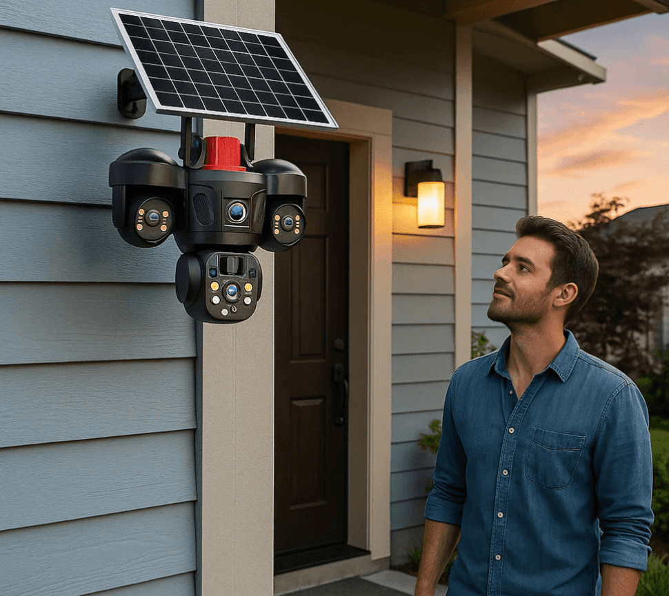 4G Solarna Pametna Sigurnosna Kamera