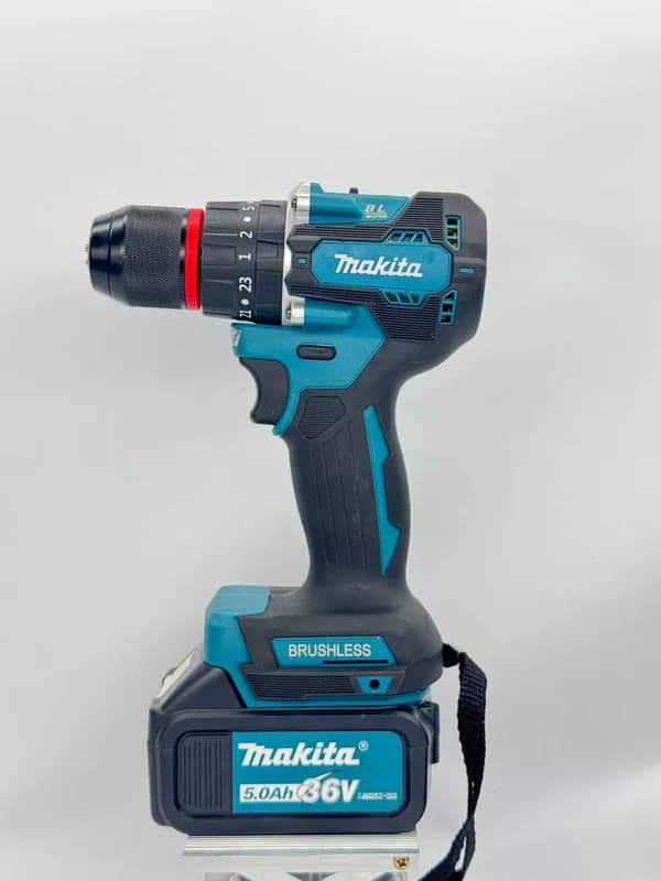 Makita aku set 2u1 brusilica + udarna bušilica sa metalnom glavom 3