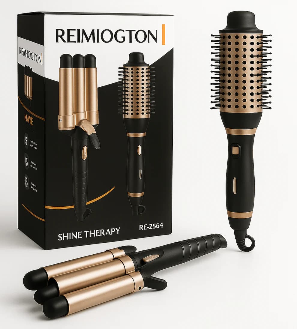 Uređaj za uvijanje i feniranje kose 2u1