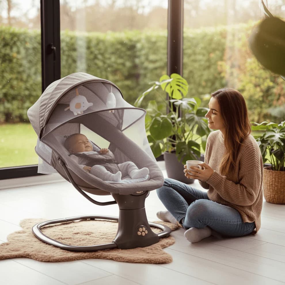 3u1 Električna Ljuljačka za Bebe