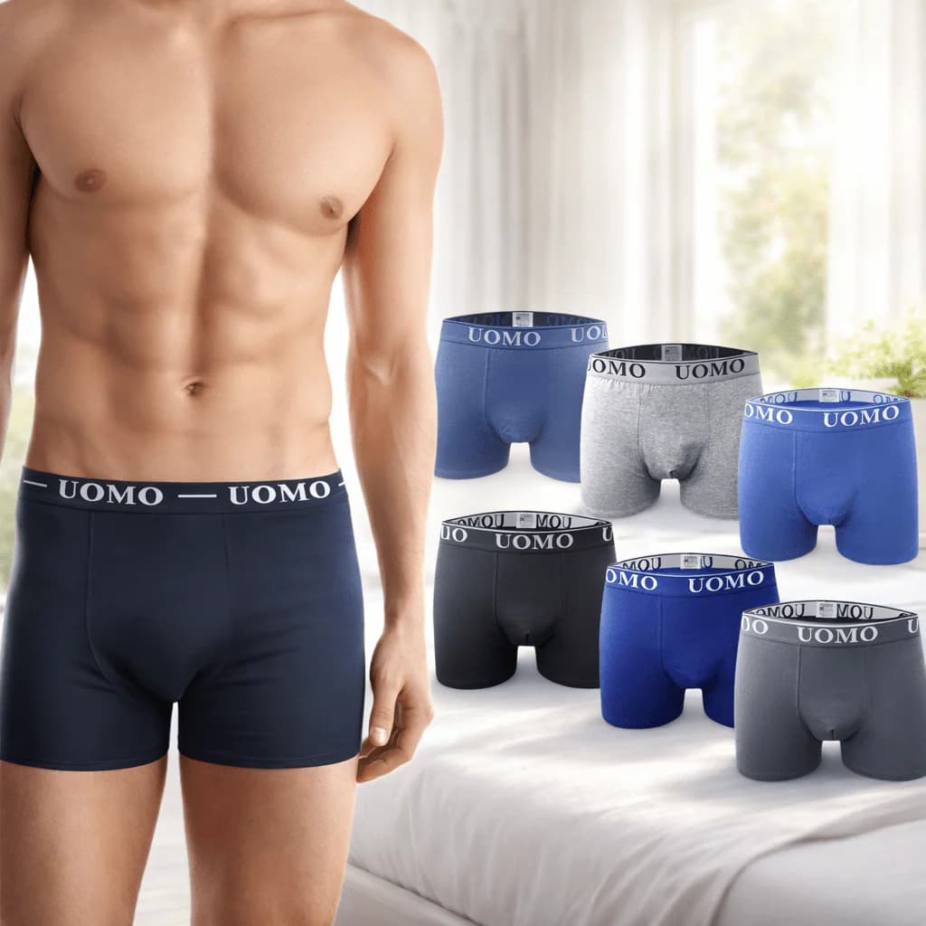 UOMO Bokserice (6/12 komada)