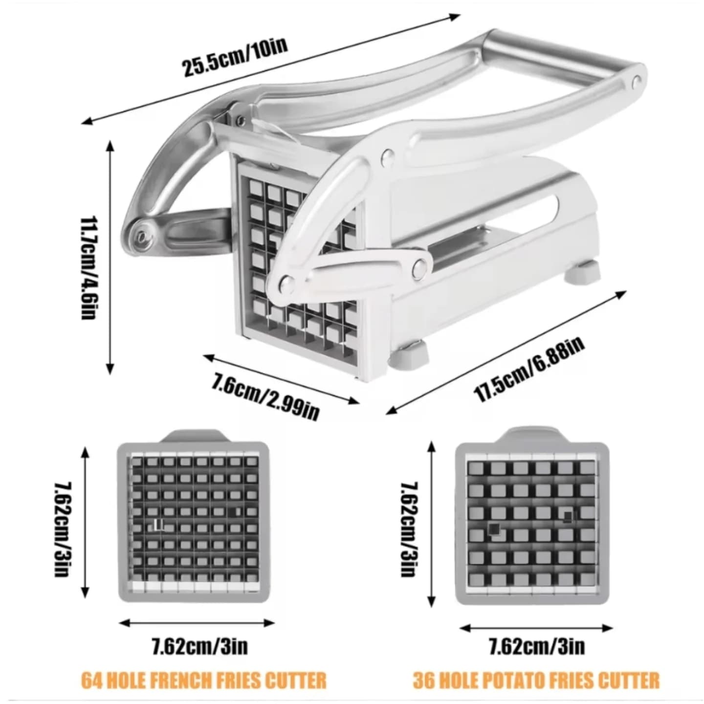 Profesionalni Rezač Krumpira Inox 4
