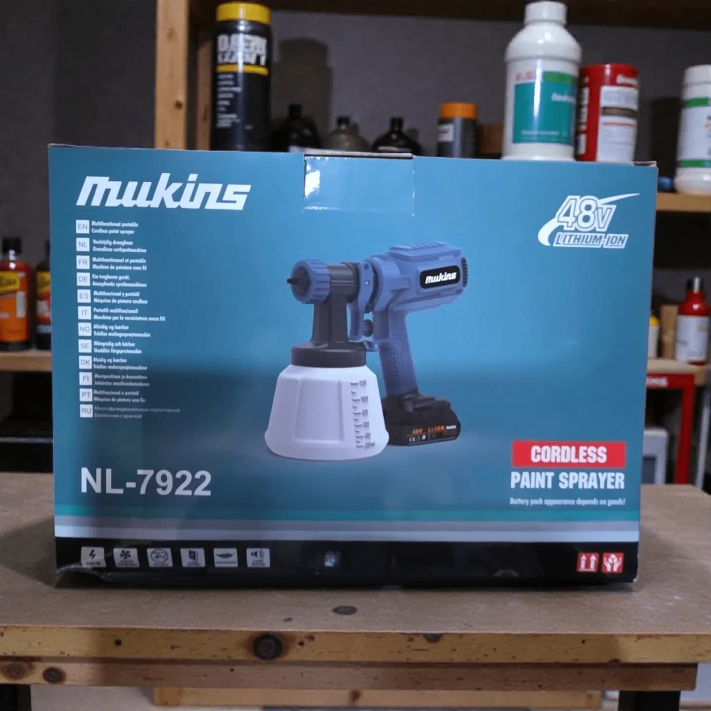 Aku Šprica za Farbanje sa 3 Načina Prskanja 2