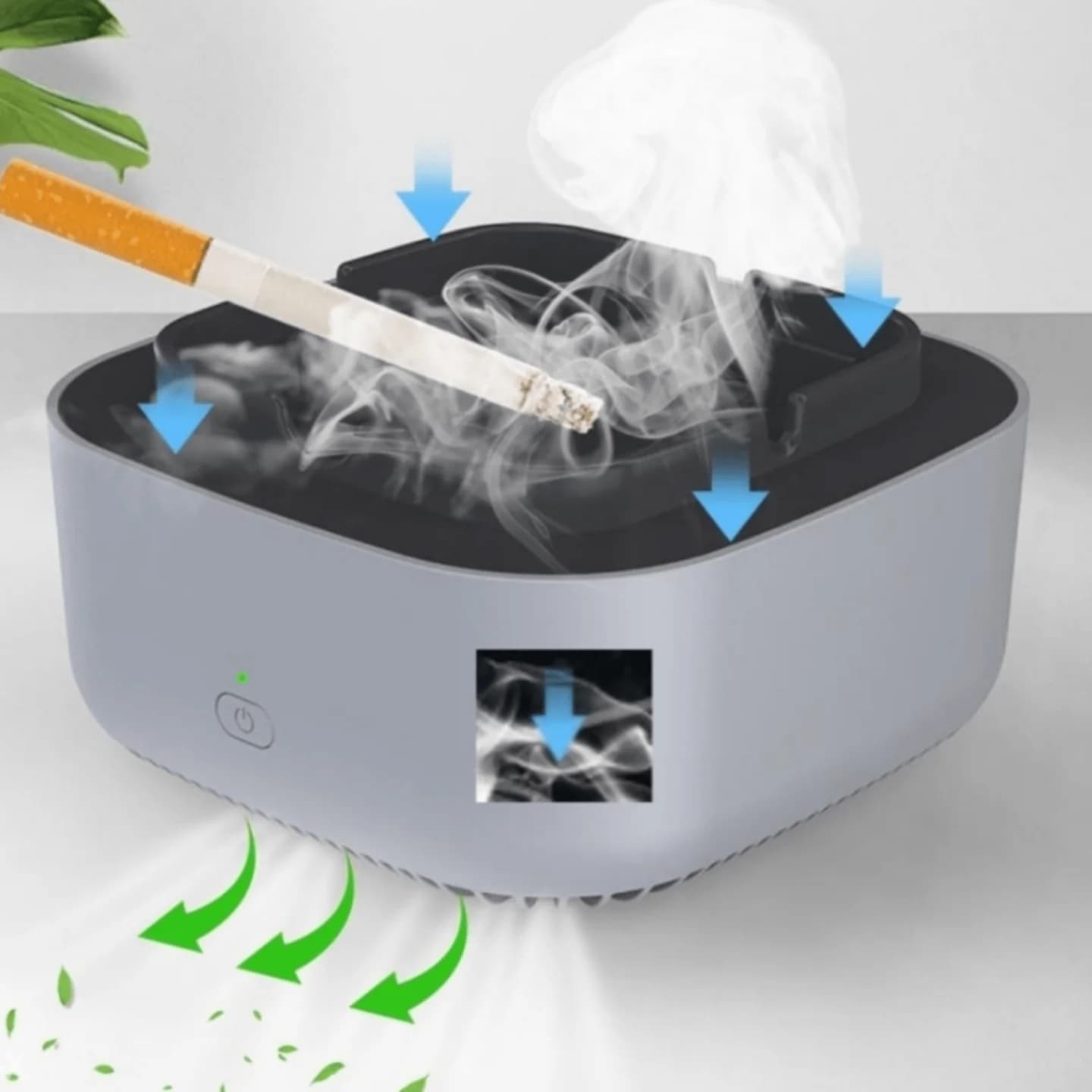 Električna Pepeljara Koja Uvlači Dim