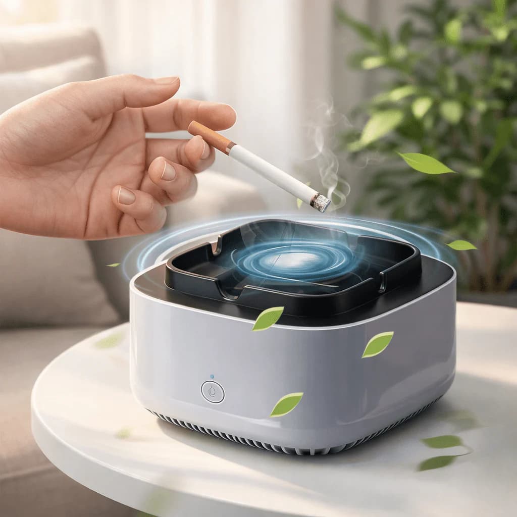 Električna Pepeljara Koja Uvlači Dim 3