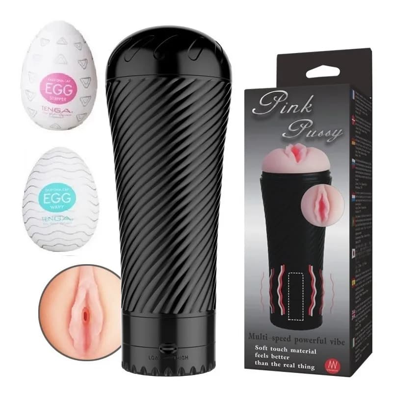 Vibra Vagina – muški masturbator s vibracijom 2