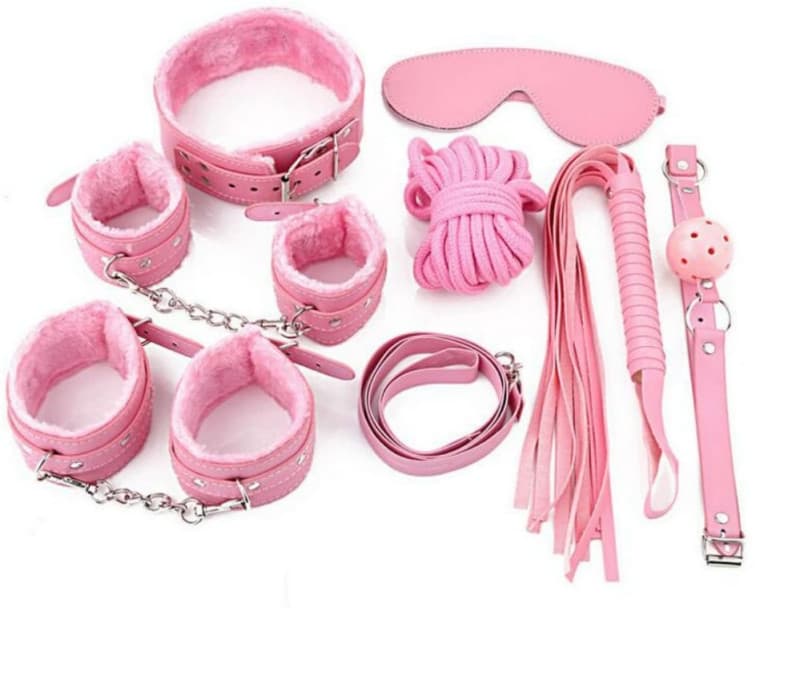 Sado mazo set 7 dijelova Pink 2